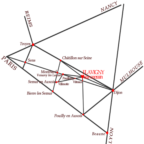 carte accs routiers